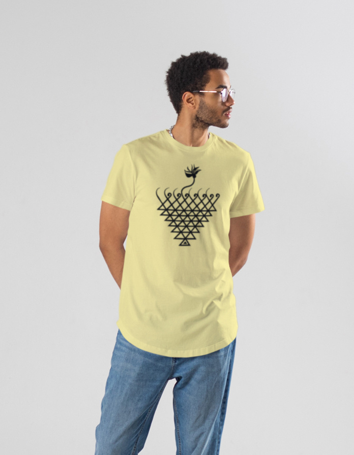 Saraswati Graphic Printed Regular Fit Cotton T-Shirt